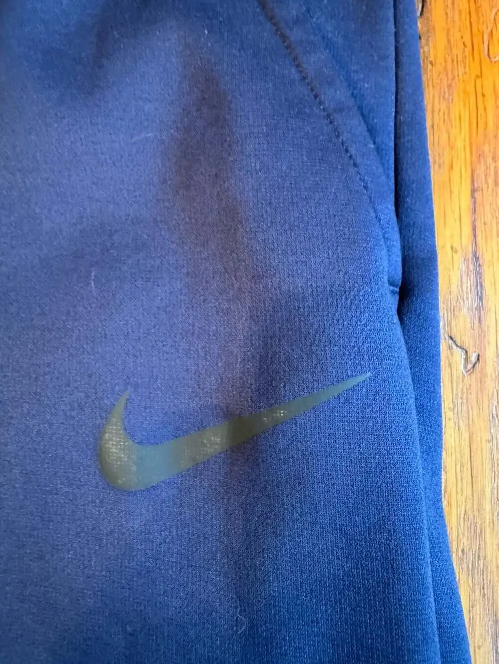 Men’s small Nike Therma-FIT Athletic Training Jogger Pants Blue Small